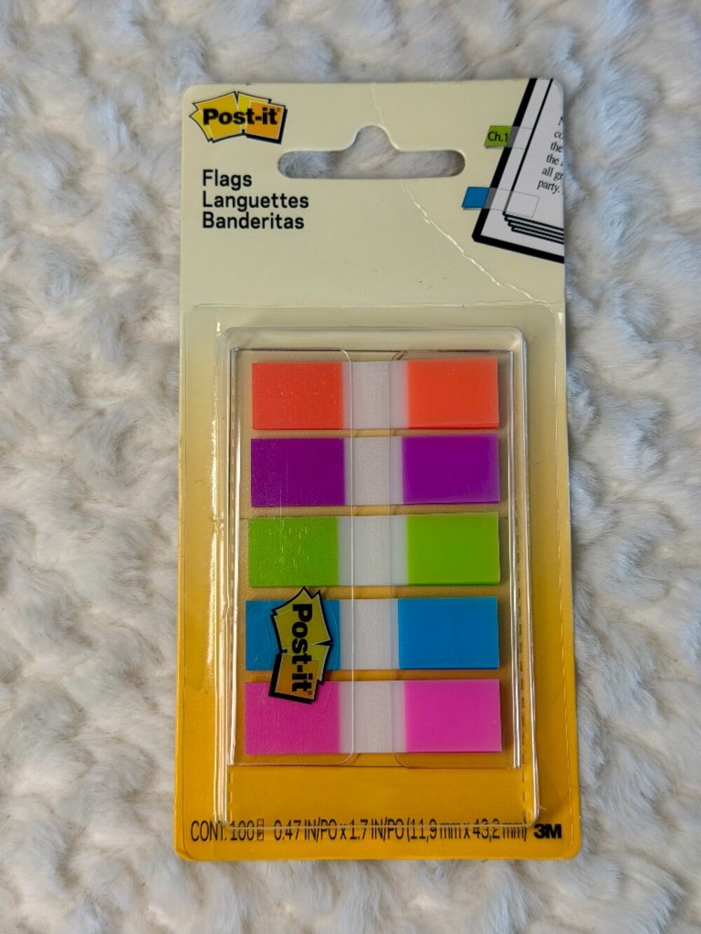 Post-It Neon Multicolored Flags